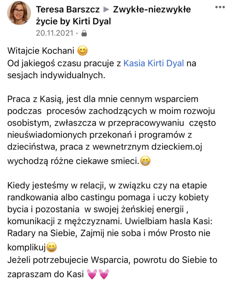 Kasia Mianowska opinie